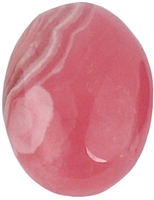 Oval Rhodochrosite cabochon (10x14mm) (1pc)