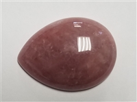 Rhodonite 30x22mm Tear Cabochon