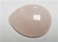 Rose Quartz Cabochon 22x30mm Teardrop