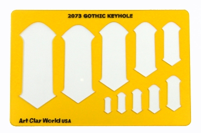 Designer Template- Gothic Keyhole (5.5"X8")