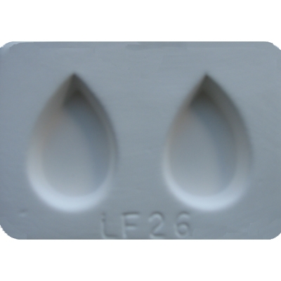 Teardrop Frit Mold - 1.5"