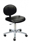 Berra Manicure Stool with casters & gas lift