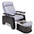 5th Avenue Pedi Lounge Chair Only (no tilt)