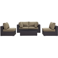 Convene 5 piece Sectional Set