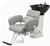 803 UPC Shampoo System with Footrest