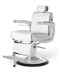 Takara Belmont Elegance Elite Barber Chair - White Frame