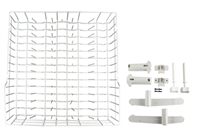 3369903, WP3369903 White Upper Rack for Whirlpool Dishwasher