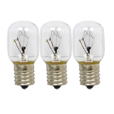 Edgewater Parts 8206232A (3 Pack) Light Bulb Compatible with Whirlpool Microwave