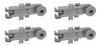 8268743, AP6012252, PS11745459 Upper Dish Rack Roller 4 Pack For Whirlpool Dishwasher (Fits Models: KUD, GU2, GU3, 7GU, 665 And More)