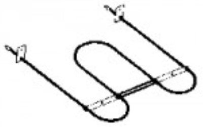 AP2969128, WPAP2969128 Broil Element for Whirlpool oven