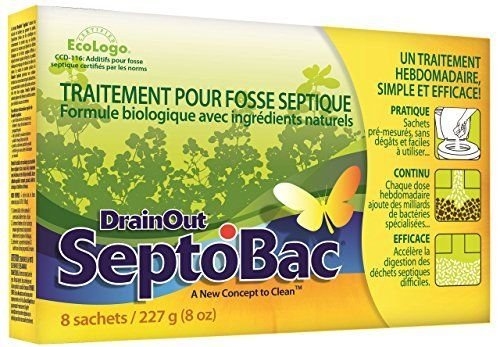 DrainOut SeptoBac - 8 Pieces