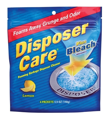 Glisten  DP06N-PB Super Size  Disposer Care Foaming Garbage Disposer Cleaner  40 packets