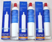 EFF6002A , 4396508 (3-PACK) ECU AQUA Refrigerator Water Filter FOR WHIRLPOOL