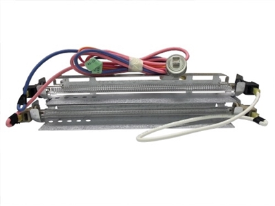 WR51X443 Defrost Heater for GE Refrigerator (2 tubes  length 12-13/16'')