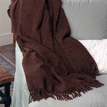 CLEARANCE: RF189 Handwoven Alta Boucle' Solid Throw