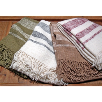 CLEARANCE! RF406 Border Stripe Lap Blanket