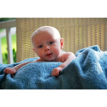 CLEARANCE! RF444 Alta Boucle' Handwoven Baby Blanket
