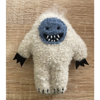 RF566 Fuzzy Yeti Ornament