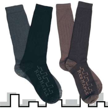 CLEARANCE: RK339 City Sock 6-Pack - Earth Brown XL Only