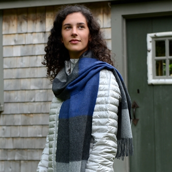 RR412 Brushed Colorblock Scarf