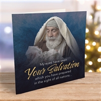 "My eyes have seen Your Salvation...â€ Simeon's Christmas Card