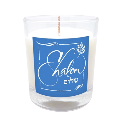 GLIMMER OF HOPE Scripture Candle "Shalom" - Frankincense & Myrrh