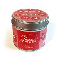 "Her children rise up and call her blessed" Candle Tin - Hibiscus fragrance