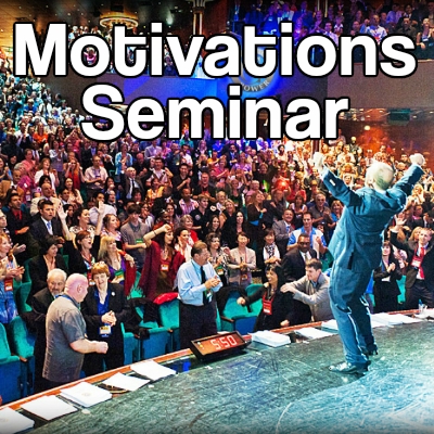 Sie Sind fuer Erfolg geboren live Motivations Seminar