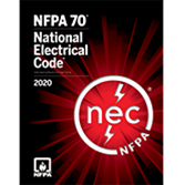 NFPA 70: National Electrical Code (NEC) Softcover, 2020 Edition