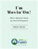 I'm Movin' On - Men's Quartet Sheet Music