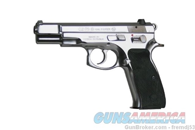 CZ 75B Polished SS 9mm NIB CZ-75 91108 EZ PAY $75