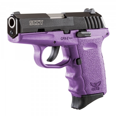 SCCY CPX-2 CBPU Black / Purple 9MM NEW