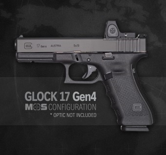 Glock 17 Gen4 GEN4 MOS Optics Ready