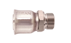 SS-R14-MDL Male Metric DIN Light sold by Titanfittings.com