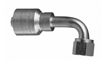 T43-FJX90L - JIC 90 - crimp hose fittings sold by Titanfittings.com