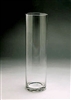 Glass Cylinder Vase, 18" x 5"