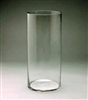 Glass Cylinder Vase, 12" x 6"