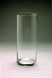 Glass Cylinder Vase, 12" x 5"