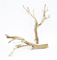 Sandblasted Ghostwood (California Driftwood), 18", case of three pieces(shipping included!)