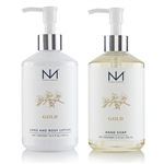 Niven Morgan  Gold Hand Lotion and Soap