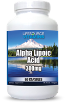 Alpha Lipoic Acid - 300 mg - 60 Capsules