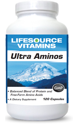 Ultra Aminos - Free Form Amino Acid Complex- 120 Capsules