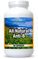ANTI-B - All Natural Antibiotic - 90 Caps - Proprietary Formula