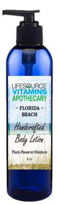 LifeSource Apothecary - Handcrafted Body Lotion - Florida Beach 8oz