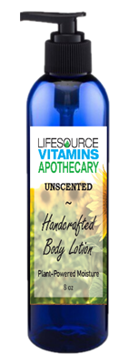 LifeSource Apothecary - Handcrafted Body Lotion - Unscented 8oz