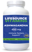 Ashwagandha 450 mg - 90 Veg Capsules