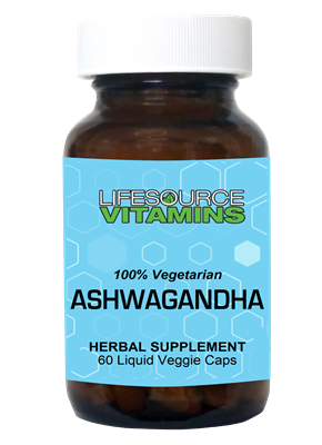 Ashwagandha - 1000 mg - 60 Liquid Veggie Caps