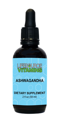 Ashwagandha Liquid Extract - ORGANIC - VALUE SIZE 2 fl. oz.