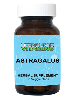 Astragalus Root - 470 mg - ORGANIC - 90 Veggie Caps