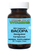 Bacopa (Organic) - 400 mg - 90 Capsules